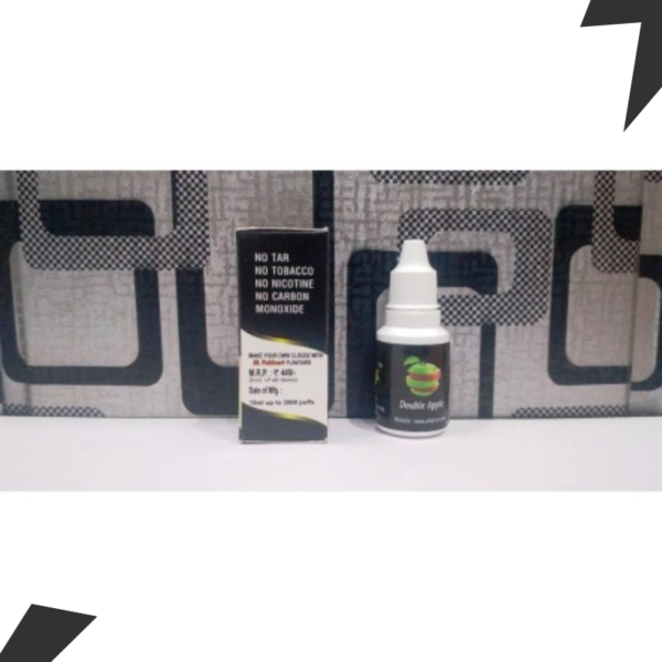 Al-fakhri E-vape Juice Double apple Flavor for Vapes (1 Bottle)