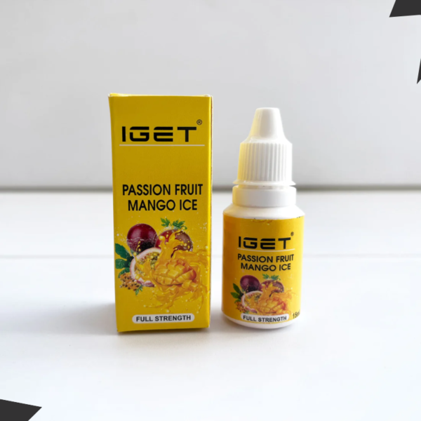 IGET 4mg Nicotine E-liquids - Passion Fruit Mango Ice Flavor